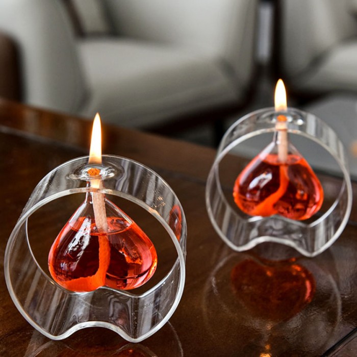 Apothecary Glass Oil Lamp alternate view