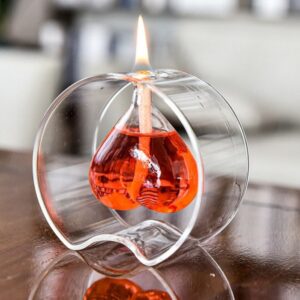 glass candle holder home decor 9