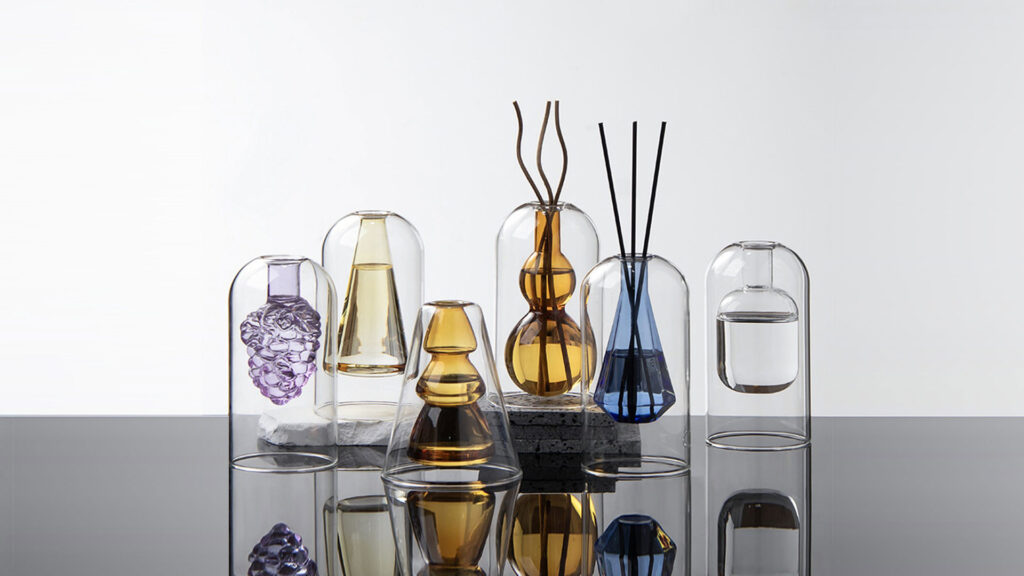glass reed diffuser home fragrance 1